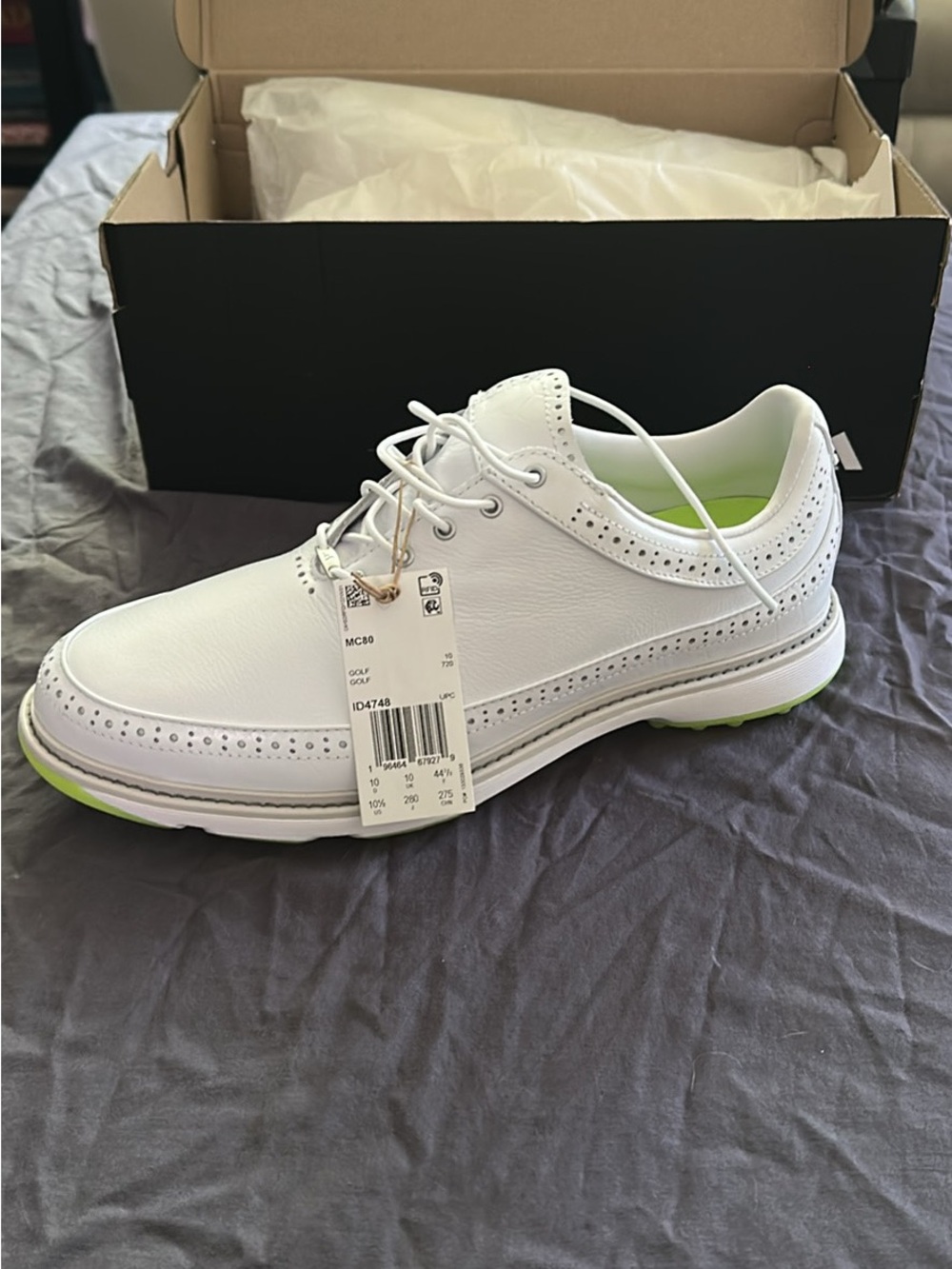Brand New Adidas MC80 Men's Golf Shoes - Sizes 9 to 10.5